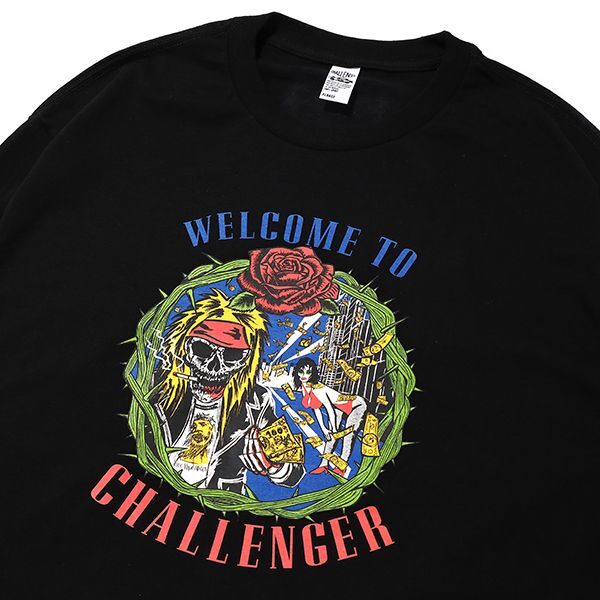 L/S WELCOME TO CHALLENGER TEE ロングスリーブTシャツ-チャレンジャー 