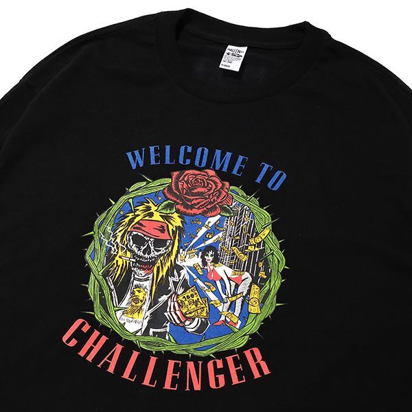 L/S WELCOME TO CHALLENGER TEE ロングスリーブTシャツ-チャレンジャー ...