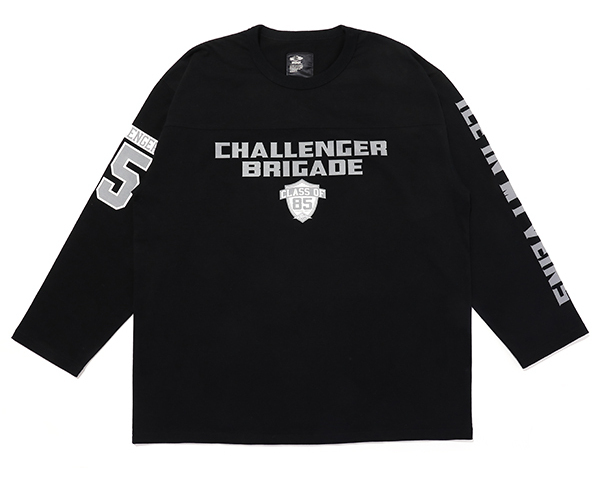 HEAVY WEIGHT BRIGADE TEE フットボールカットソー-チャレンジャー