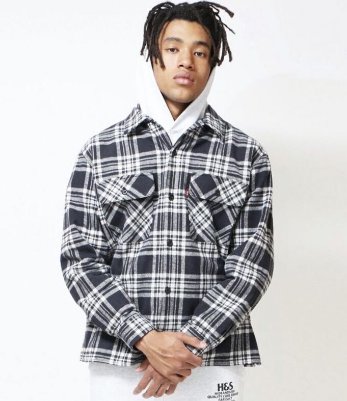 HEAVY FLANNEL SHIRT ヘビーネルシャツ-ハイドアンドシーク 通販 HIDE ...