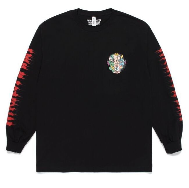 TIM LEHI / CREW NECK LONG SLEEVE T-SHIRT ティム・リーハイ ダブル 