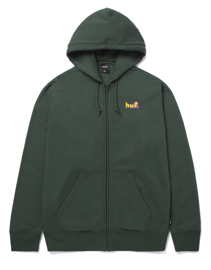 Huf ジップパーカー