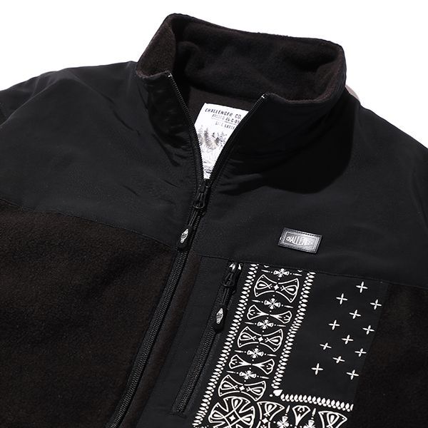 CHALLENGER BANDANA FLEECE JACKET