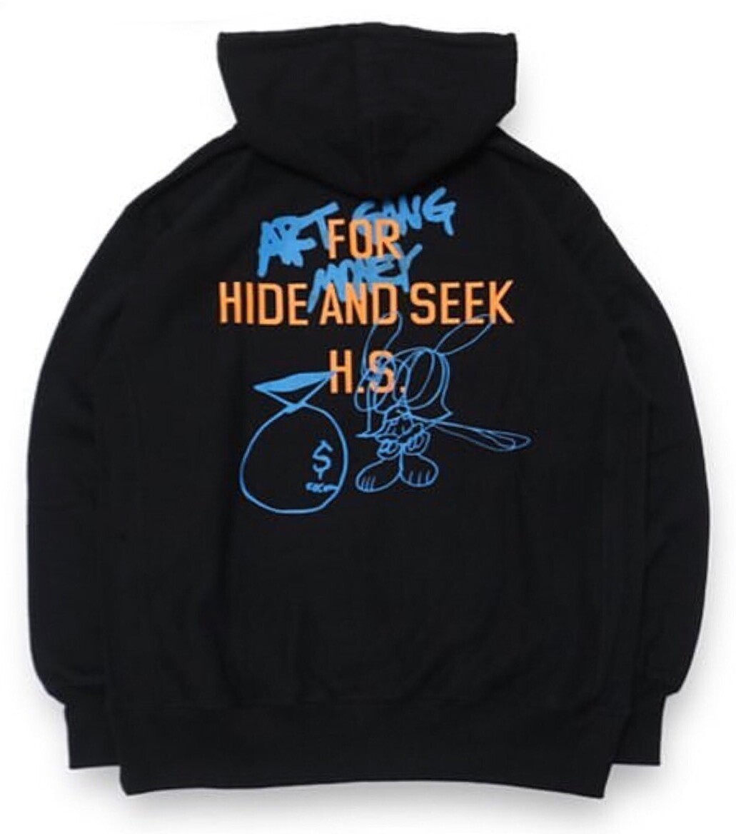 hide and seek skoloct パーカー