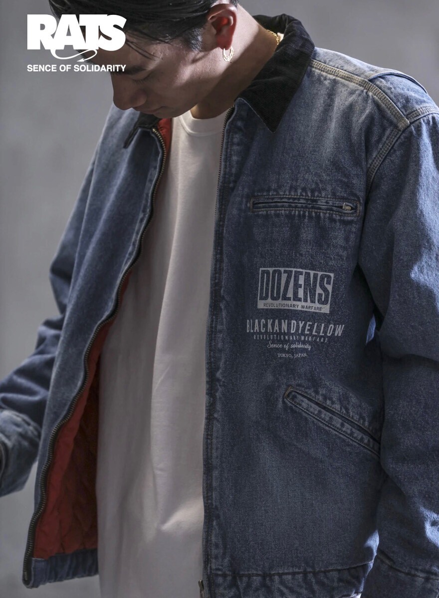 RATS CHAMBRAY WORK JKT ラッツ ワークジャケット ＊-