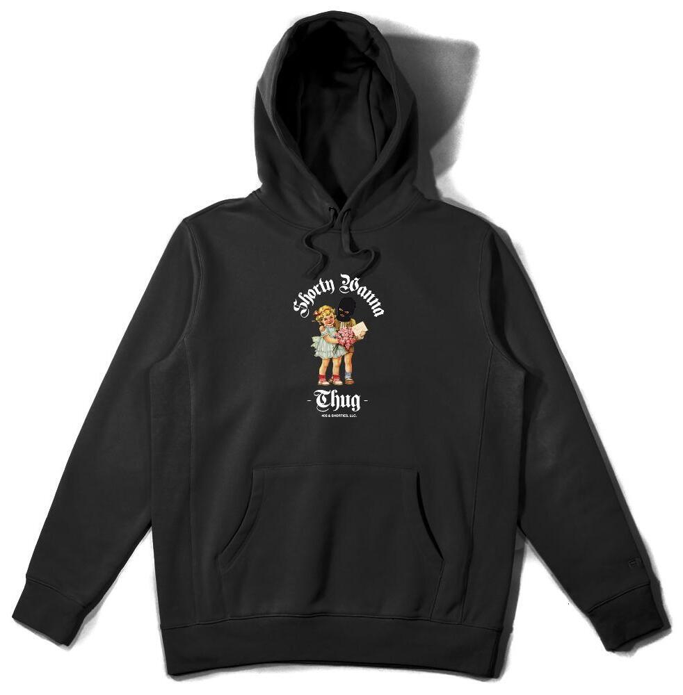 SHORTY WANNA THUG HOODIE スウェットパーカー-フォーティーズ