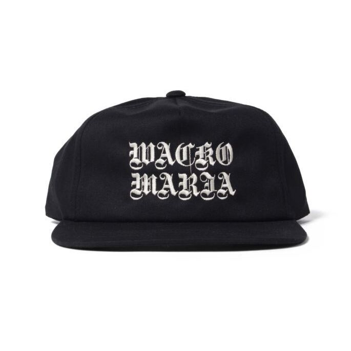 WACKO MARIA ＜ワコマリア＞ / SNAPBACK CAP（スナップバックキャップ） / ブラック