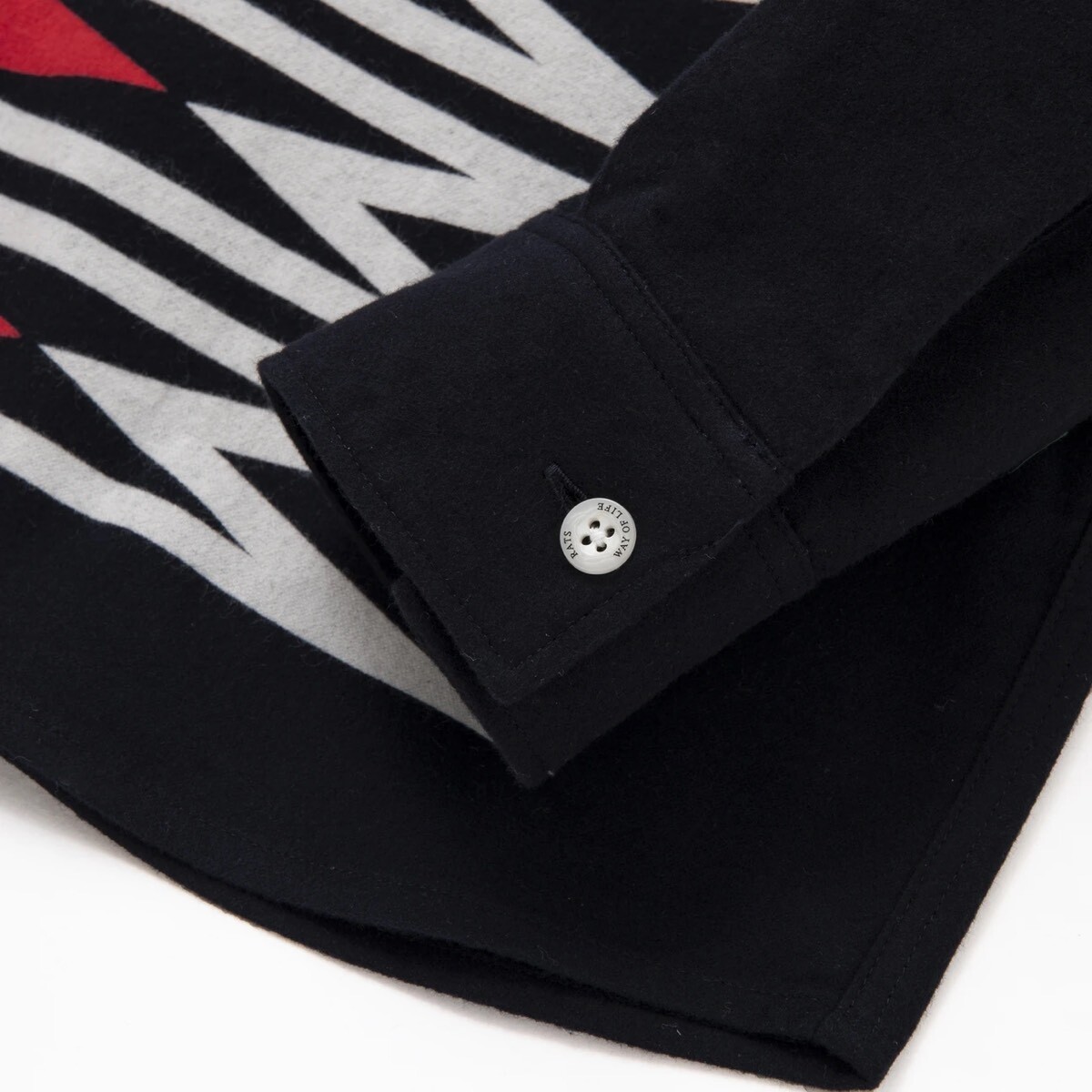 NATIVE PRINT FLANNEL SHIRT ネルシャツ-ラッツ 通販 RATS 店舗-SOWLD