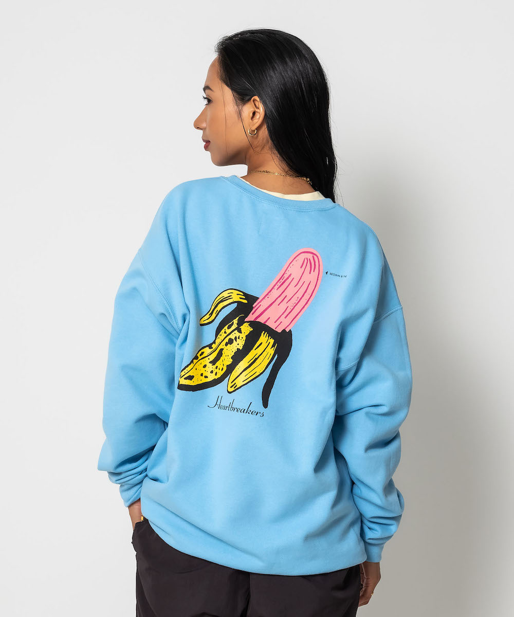 マルチボーダーシリーズ BEDWIN ベドウィン L/S C-NECK SWEAT
