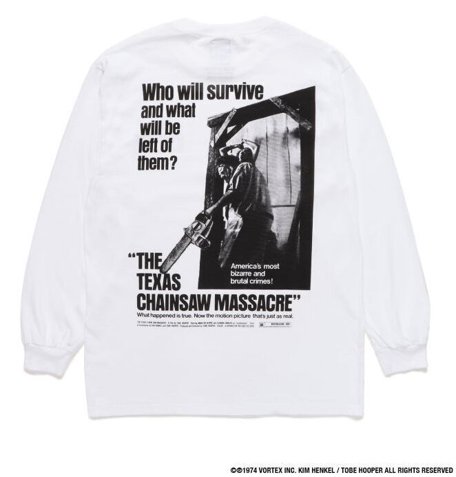 THE TEXAS CHAINSAW MASSACRE / LONG SLEEVE T-SHIRT 悪魔のいけにえ