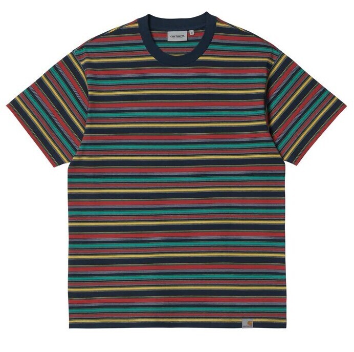 S/S RIGGS T-SHIRT ボーダーTシャツ-カーハート ダブルアイピー 通販 ...