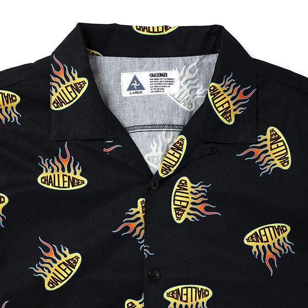 S/S FIREBALL SHIRT オープンカラーシャツ-チャレンジャー 通販
