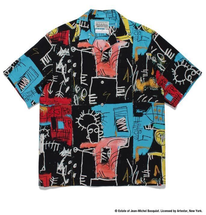 JEAN-MICHEL BASQUIAT / HAWAIIAN SHIRT ジャン＝ミシェル・バスキア