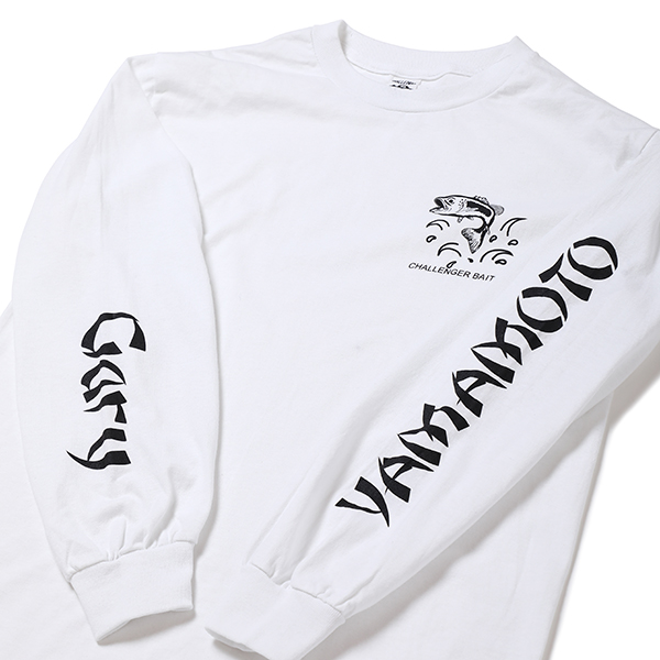 xGary YAMAMOTO L/S BAITS TEE ゲーリーヤマモト ダブルネーム ロング 