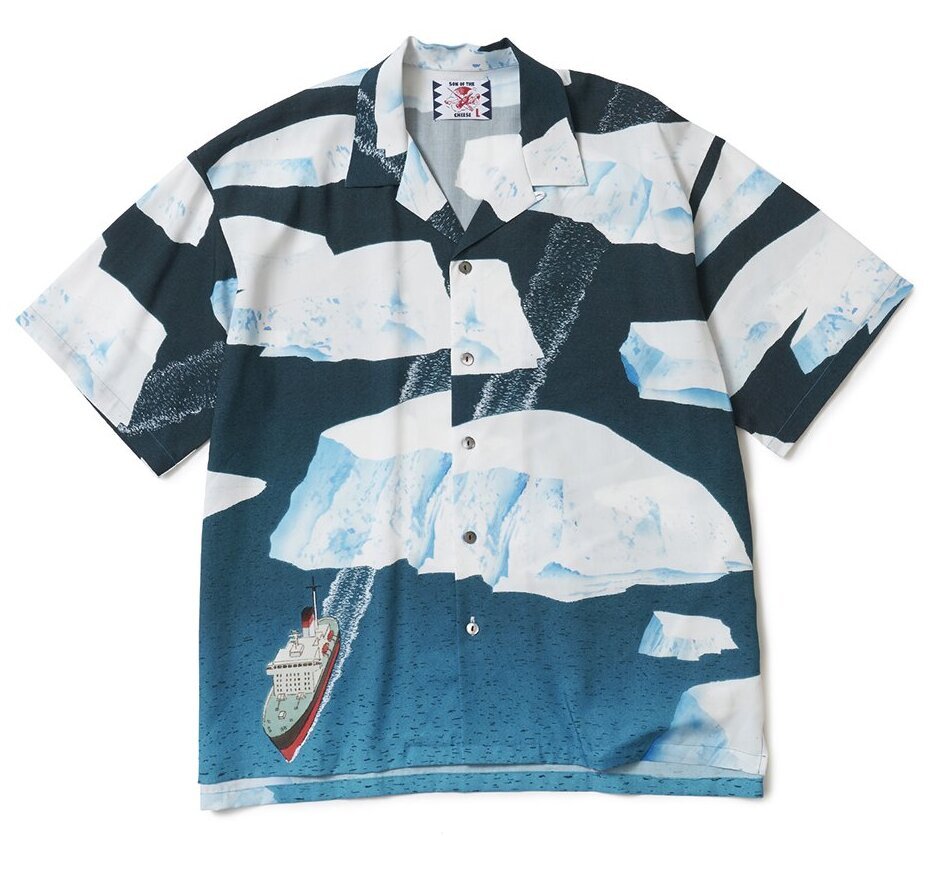 Ship & icebergs Shirt アロハシャツ-サノバチーズ 通販 SON OF THE