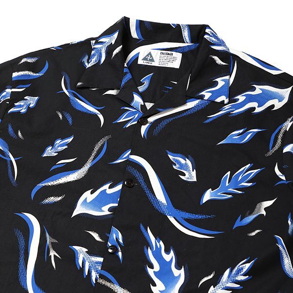 セット送料無料 challenger チャレンジャー ファイヤーリーフシャツ ... チャレンジャー S/S FIRE LEAF SHIRT 長瀬智也