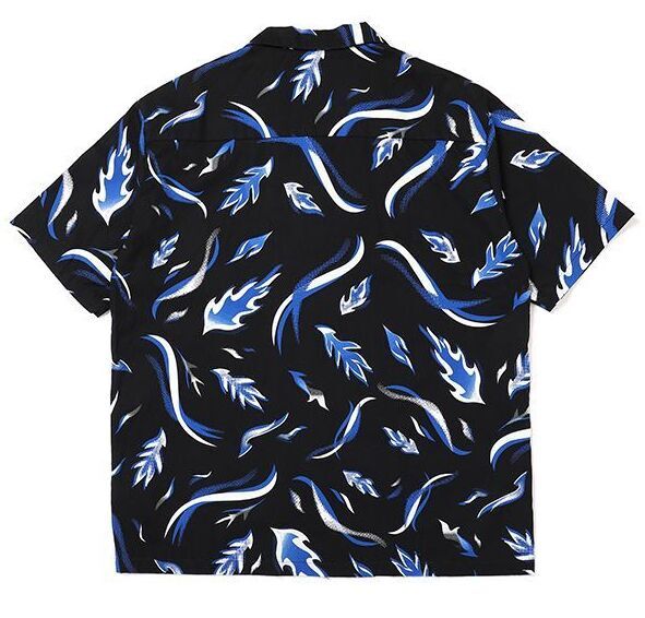 S/S FIRE LEAF SHIRT オープンカラーシャツ チャレンジャー 通販