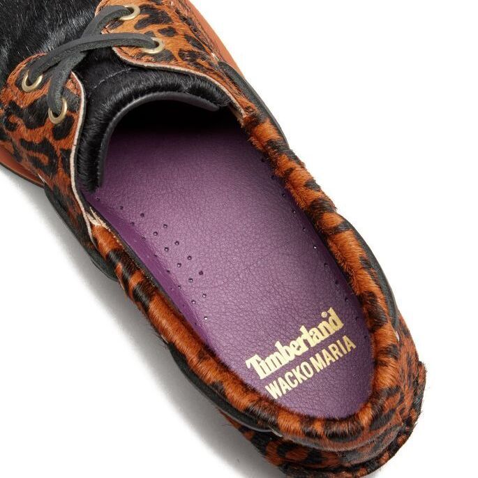 TIMBERLAND / LEOPARD CLASSIC BOAT 2 EYE テインバーランド ダブル 