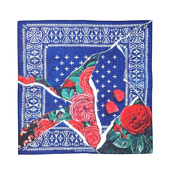 CHALLENGER チャレンジャー ROSE BANDANA TEE 白