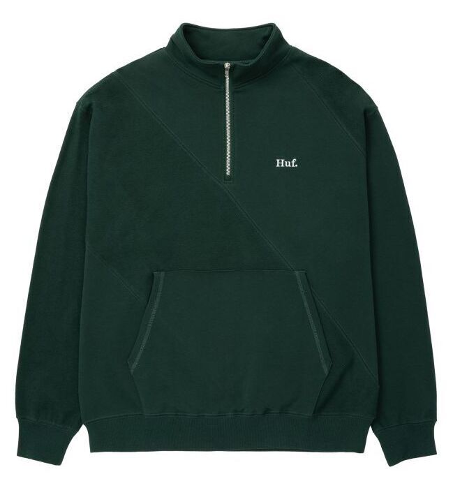 CONVERSION ZIP FLEECE ハーフジップスウェット-ハフ 通販 HUF 店舗-SOWLD