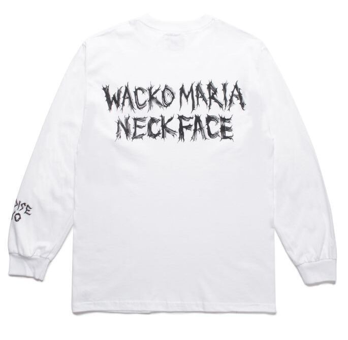 NECKFACE / CREW NECK LONG SLEEVE T-SHIRT ネックフェイス ダブルネーム ロングスリーブTシャツ-ワコ