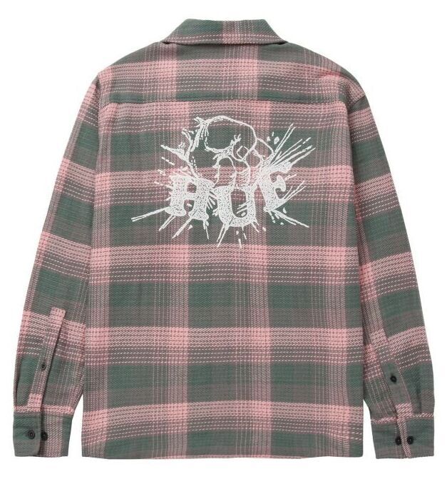 AMIRI ピンクフランネルシャツ