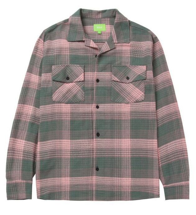 SMASH FLANNEL OVERSHIRT ネルシャツ-ハフ 通販 HUF 店舗-SOWLD