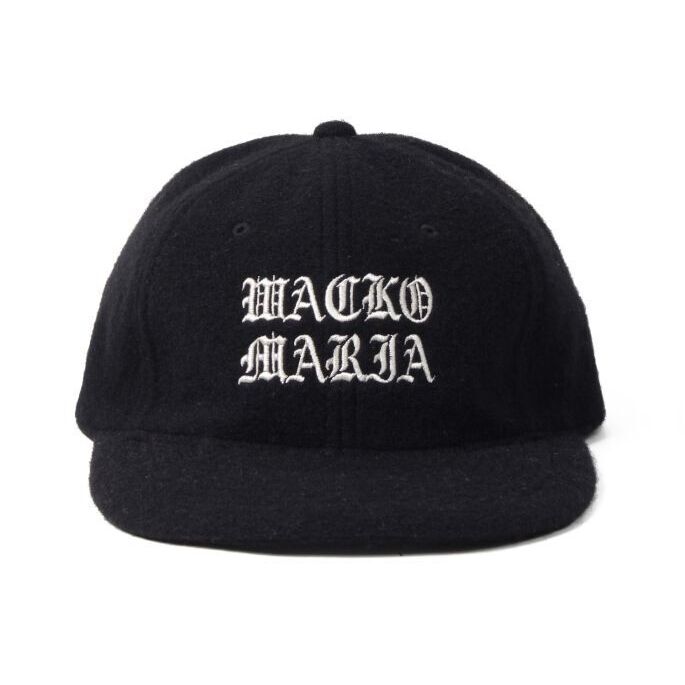 【希少】WACKO MARIA  ワコマリア 6 PANEL CAP BLACK