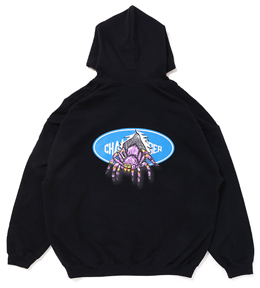 LOGO SPIDER HOODIE スウェットパーカー-チャレンジャー 通販 定番正規店購入 CHALLENGER LOGO SPIDER HOODIE パーカー パーカー