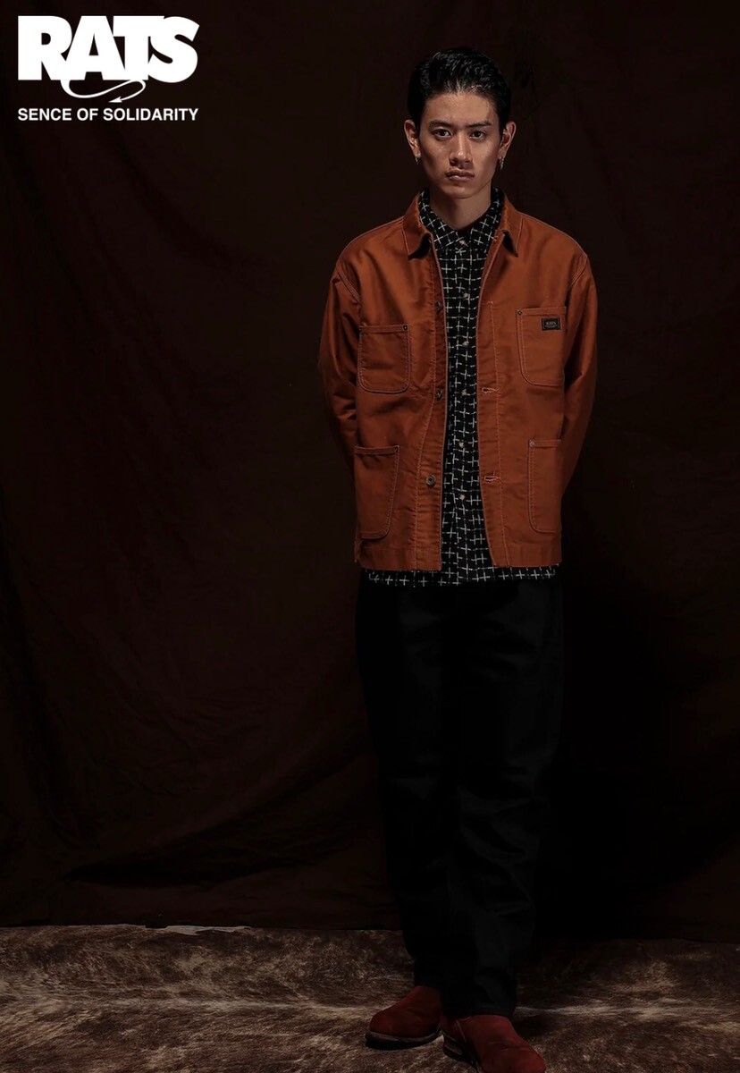 KANOKO CROSS SHIRT カノコシャツ-ラッツ 通販 RATS 店舗-SOWLD