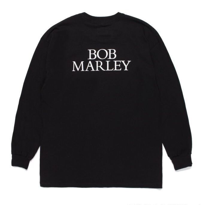 BOB MARLEY / CREW NECK LONG SLEEVE T-SHIRT ボブマーリー ダブル 