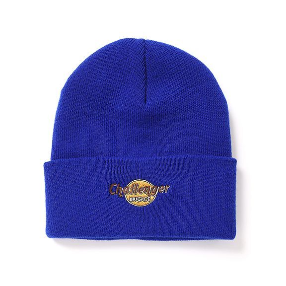 MUD LOGO KNIT CAP チャレンジャー ニット帽-