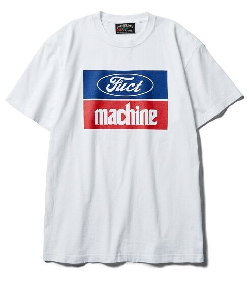 RED WHITE & BLUE BOX-T FUCT ダブルネーム Tシャツ-ソフトマシーン 