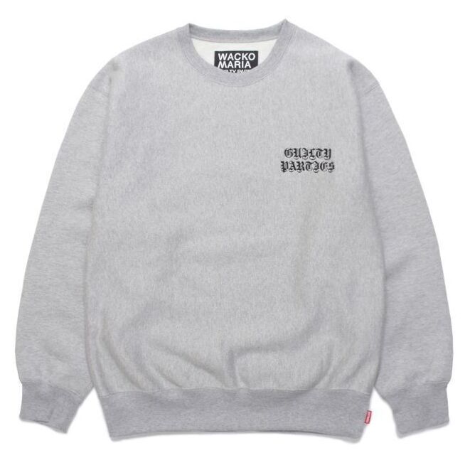 WACKO MARIA HEAVY WEIGHT CREW NECK