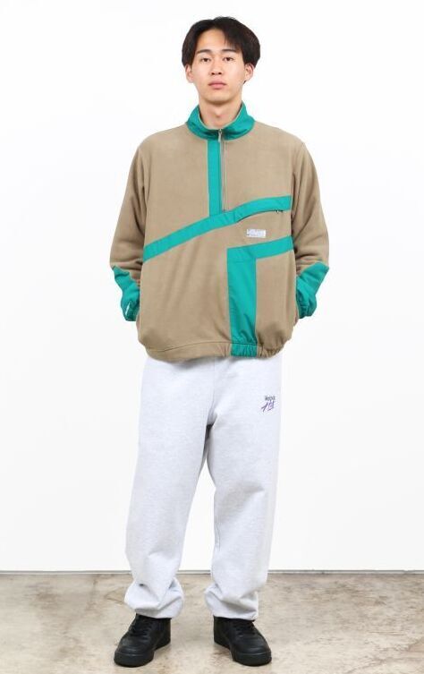 RANGE QUARTER ZIP POLAR FLEECE ハーフジップフリースジャケット-ハフ