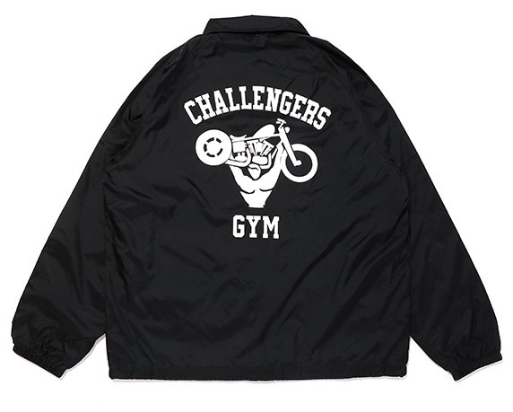 CHALLENGER GYM COACH JKT / BLACK