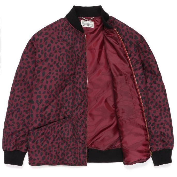 DICKIES / LEOPARD QUILITING JACKET ディッキーズ ダブルネーム