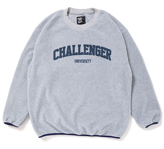 COLLEGE LOGO C/N FLEECE クルーネックフリース-チャレンジャー 通販 ...