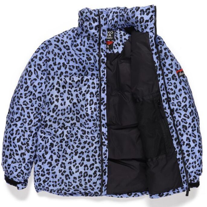 ワコマリア  ダウン　ジャケット　ナンガ　レオパード　モヘア　supreme