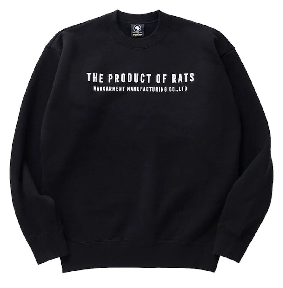 RATS TPOR CREW NECK SWEAT BOLT スウェット ラッツ