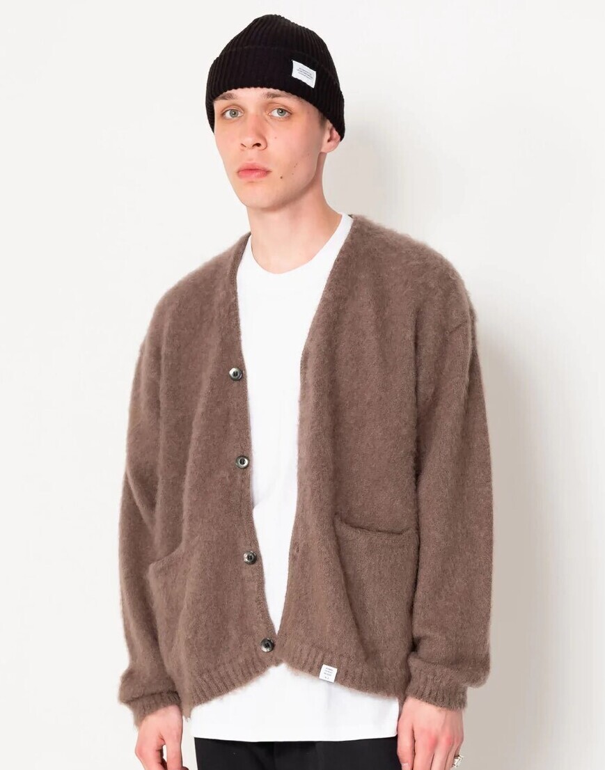 bedwin  MOHAIR KNIT CARDIGAN 'GODARD'