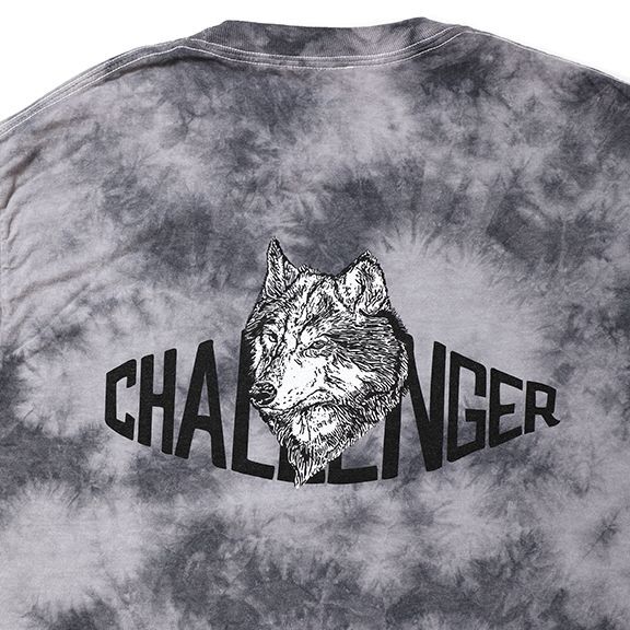 新規出店 23ss CHALLENGER L/S TIE DYE LOGO TEE XL - トップス