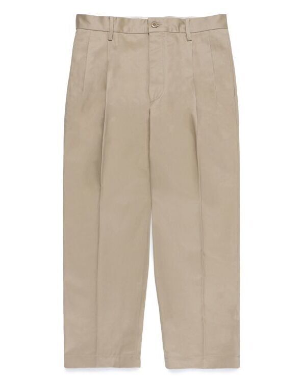 DOUBLE PLEATED CHINO TROUSERS チノパンツ-ワコマリア 通販 WACKO