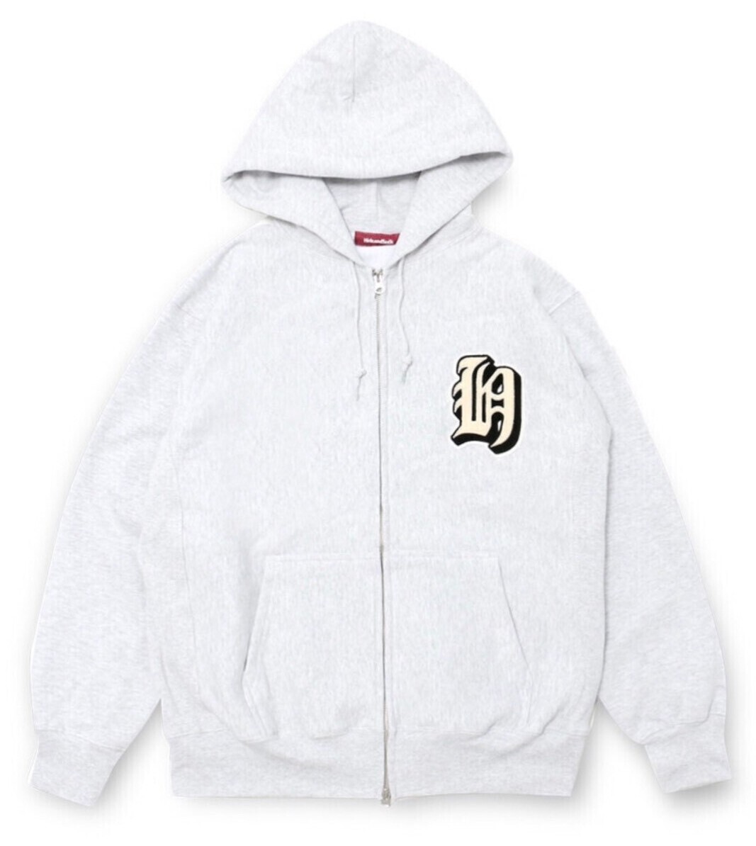 H HOODED SWEAT SHIRT＜23SS ZIP＞ ジップアップスウェットパーカー