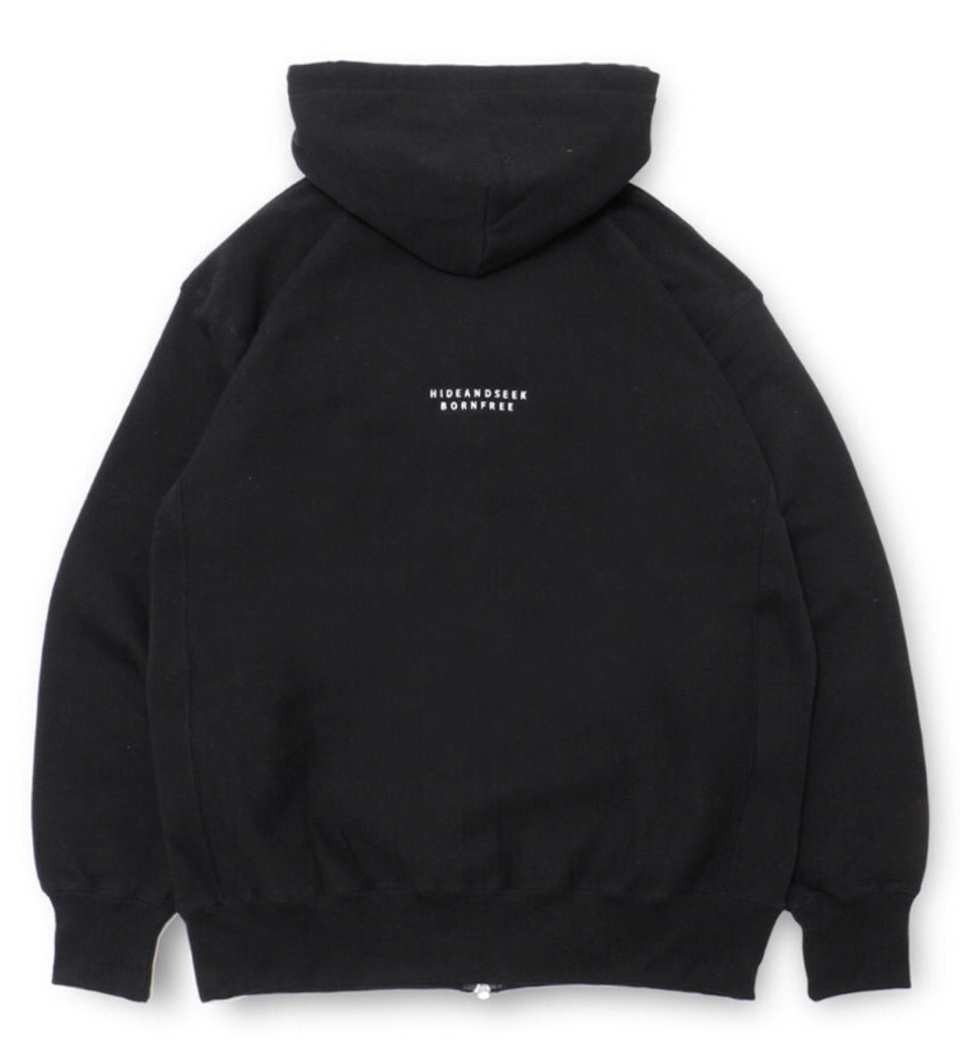 H HOODED SWEAT SHIRT＜23SS ZIP＞ ジップアップスウェットパーカー