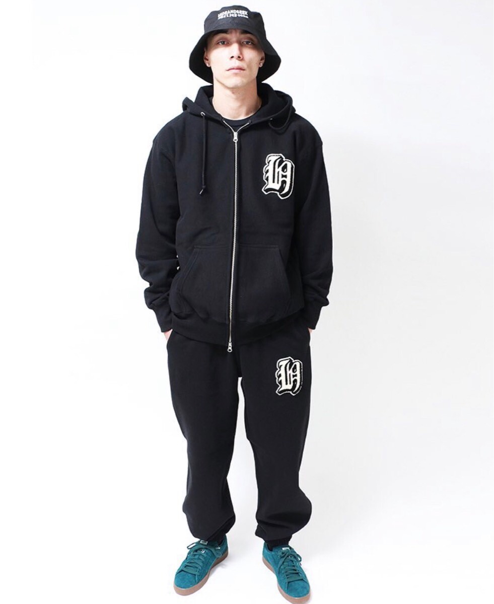 H HOODED SWEAT SHIRT＜23SS ZIP＞ ジップアップスウェットパーカー