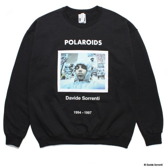 DAVIDE SORRENTI / SWEAT SHIRT ダヴィデ・ソレンティ ダブル