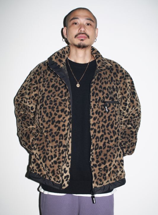 LEOPARD LIGHT BOA FLEECE JACKET ライトフリースジャケット