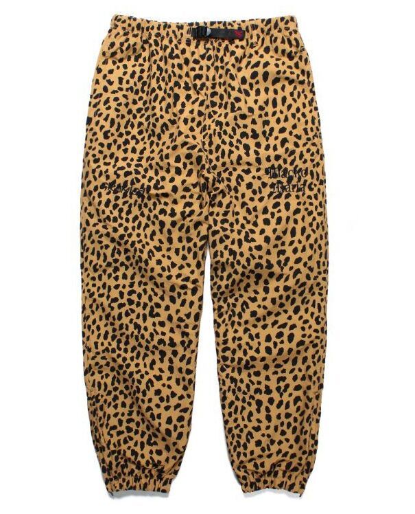 GRAMICCI / LEOPARD TRACK PANTS グラミチ ダブルネーム トラック 