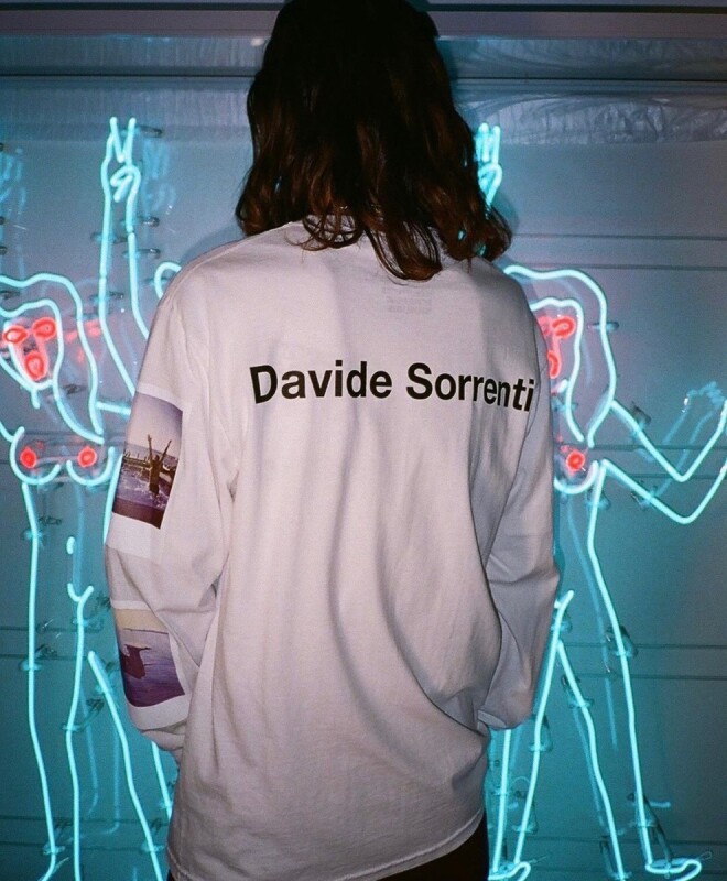 DAVIDE SORRENTI / LONG SLEEVE T-SHIRT ダヴィデ・ソレンティ